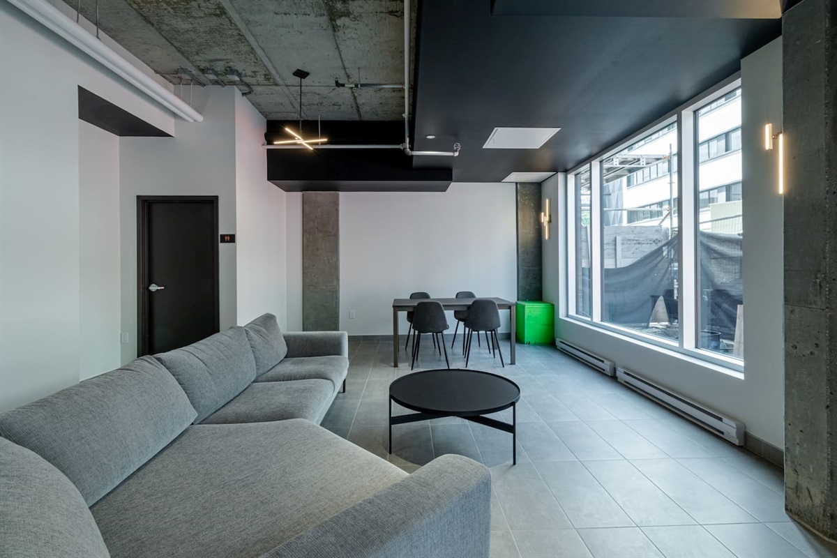 Espace commune au rez-de-chaussée!
