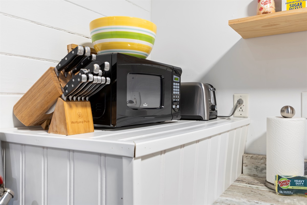 Kitchen essentials provided