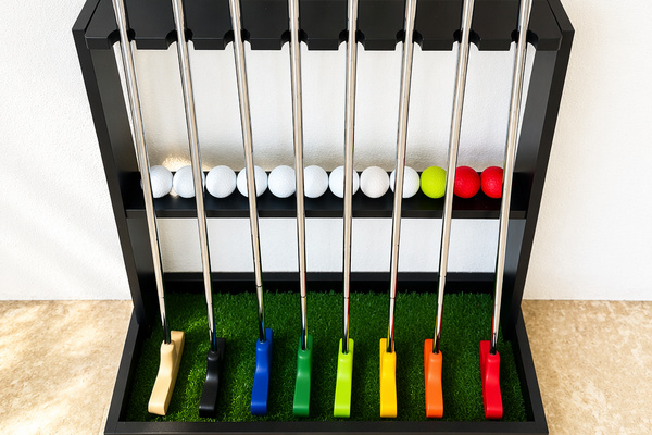Putters for new Putting Green