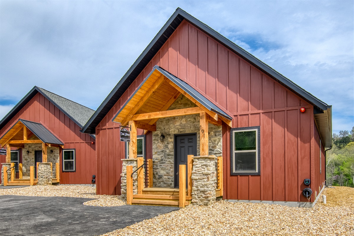 We have 9 cabins available! Book multiple if you have larger groups.