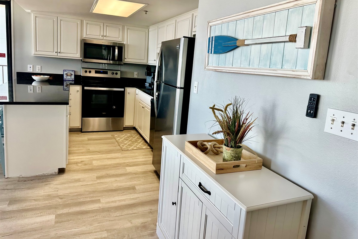 This cabinet serves as your pantry!