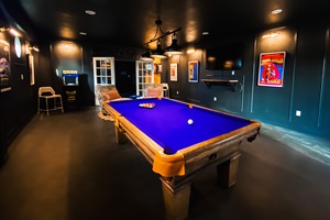 Rainy day? No problem! Our game room has everything you need to stay entertained!