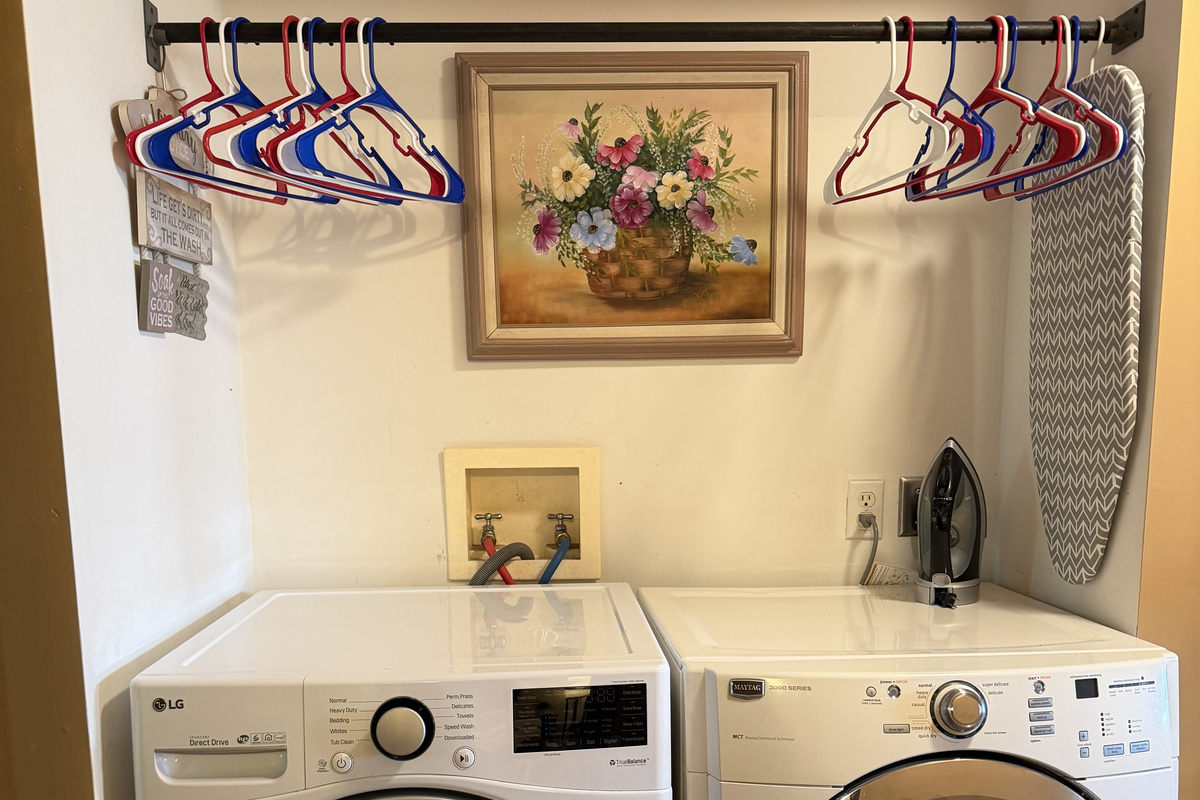 Laundry area