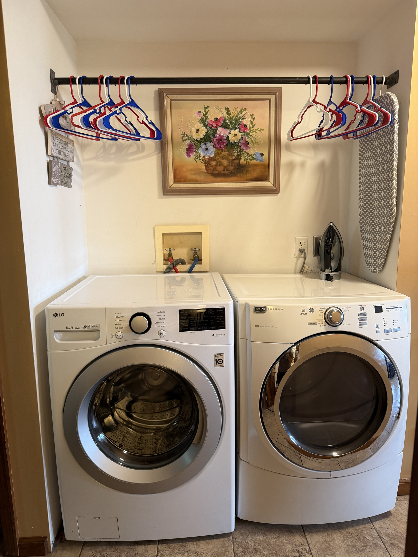 Laundry area