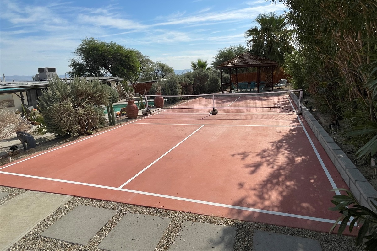 New pickleball court!