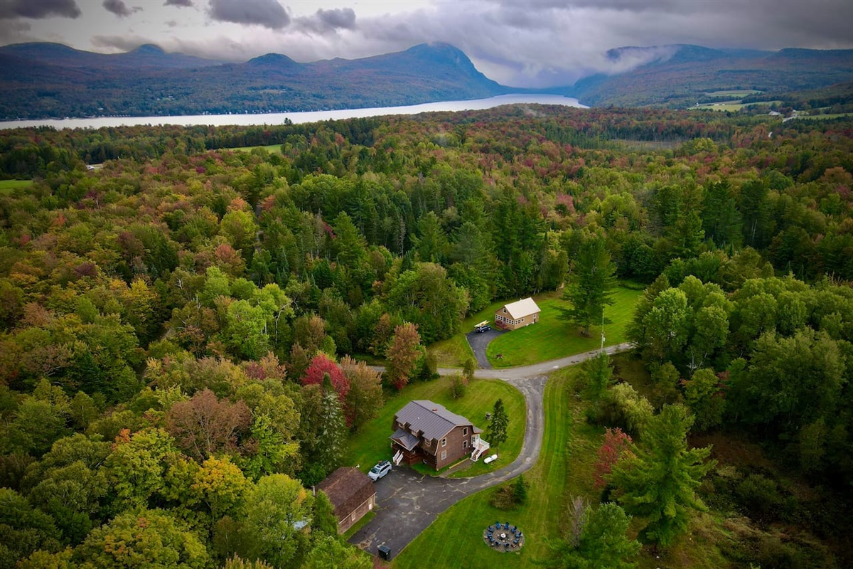 Breathtaking foliage of Vermont's Northeast Kingdom!