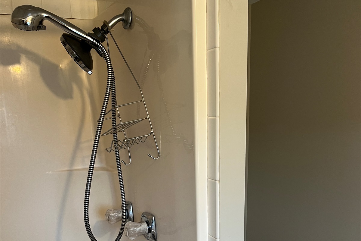 Jack and Jill bath with shower between Bdrm #2 & #3