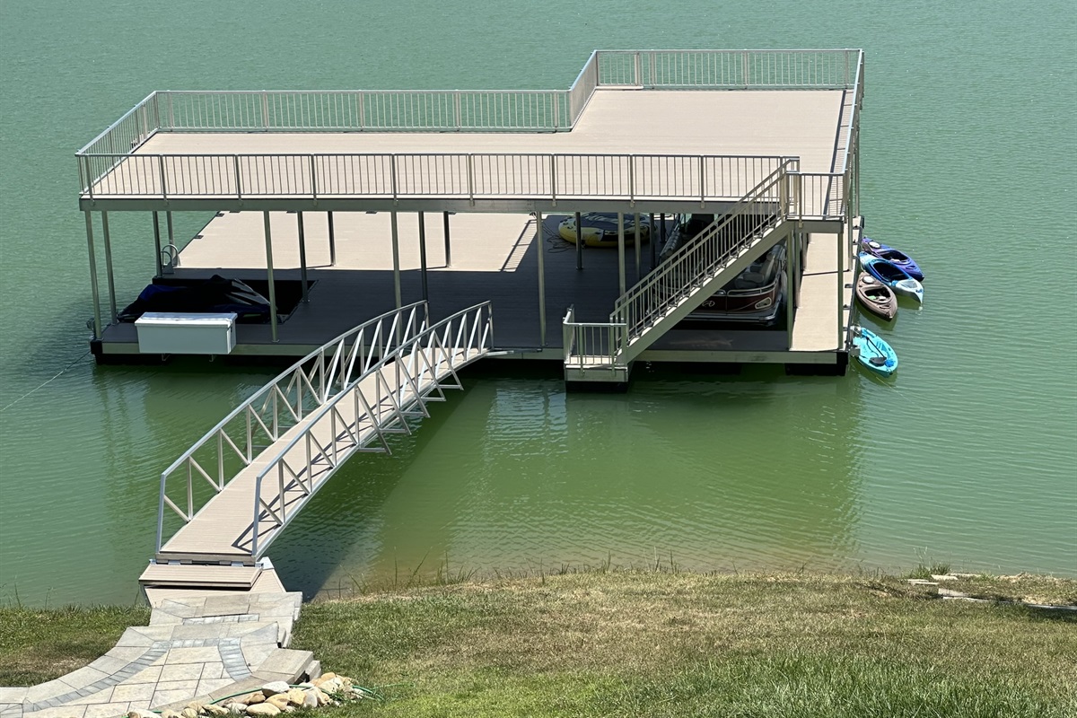 New Dock Installed July 2nd 2024