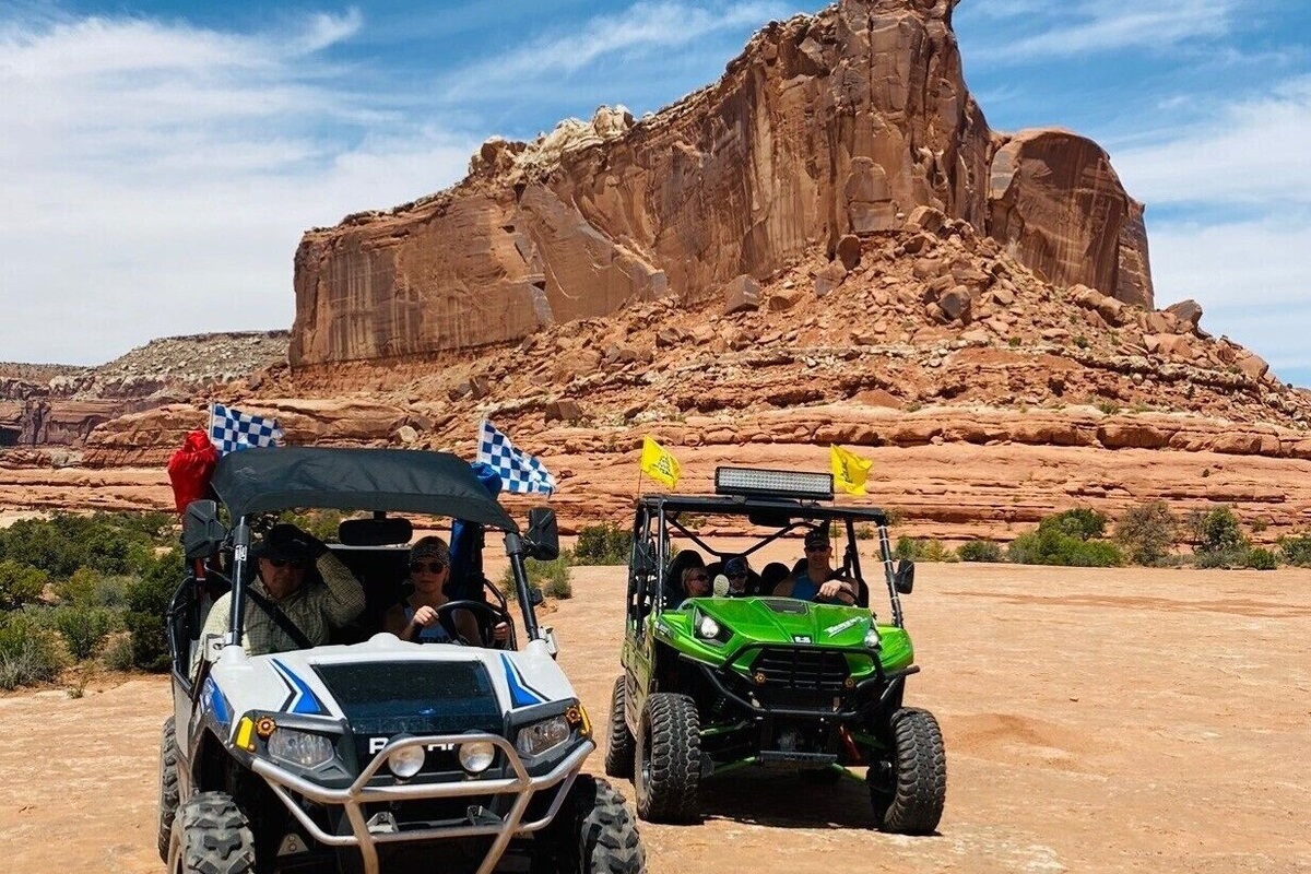 Hit endless trails with UTV rentals available from our partner