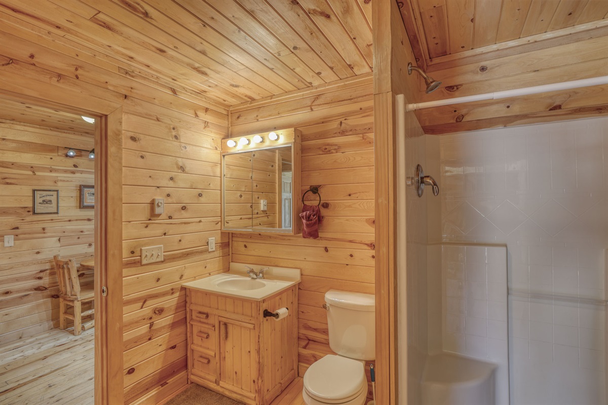 Bathroom with shower