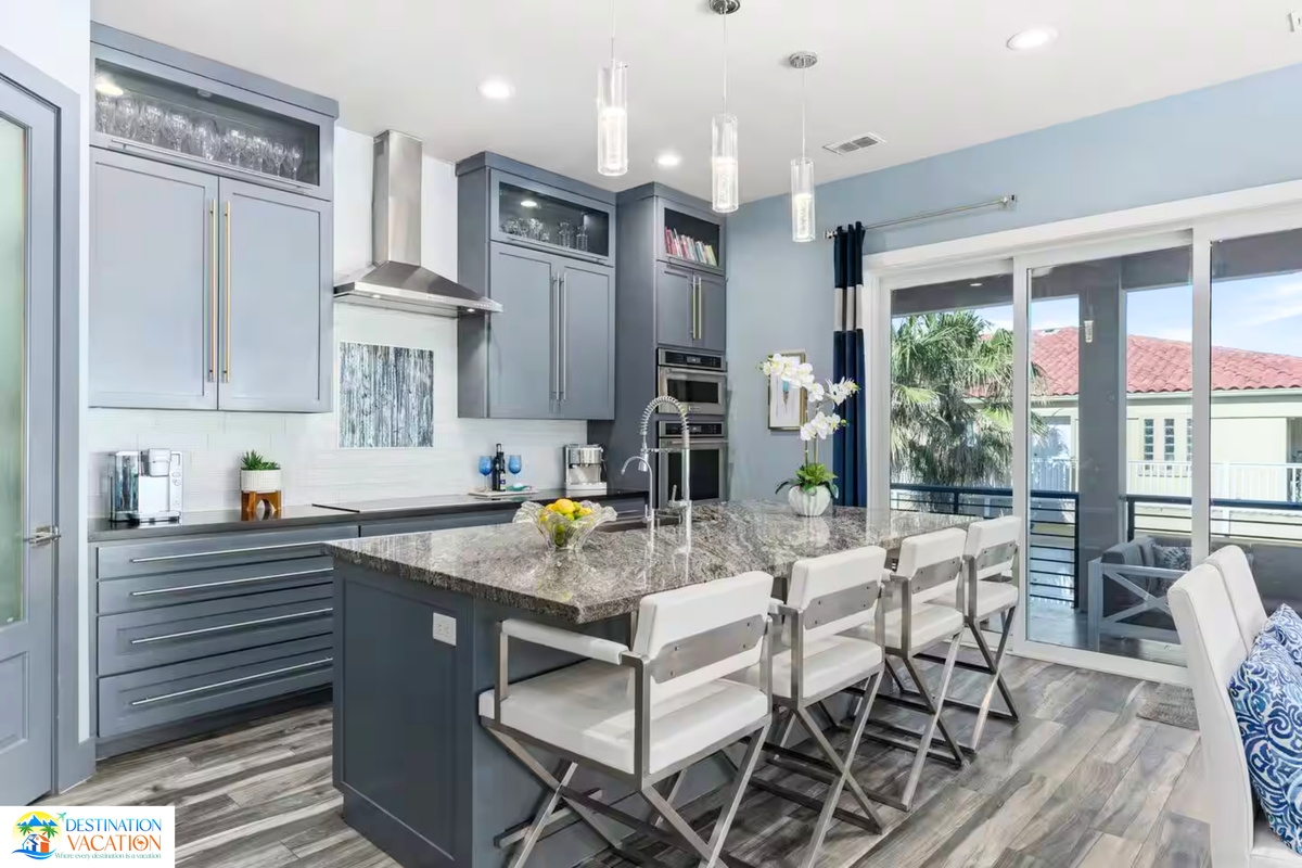 Cook and gather in this spacious, beautifully appointed kitchen.
