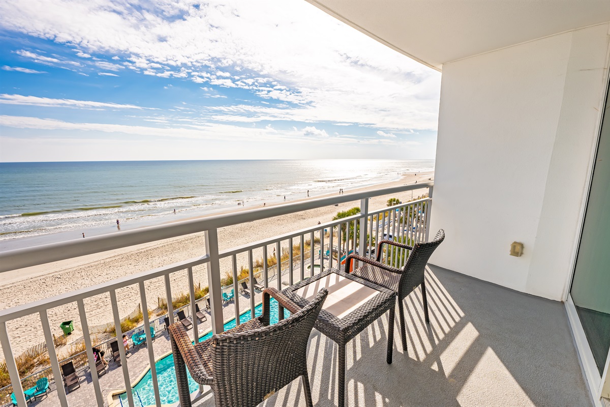 Amazing View from the Balcony!