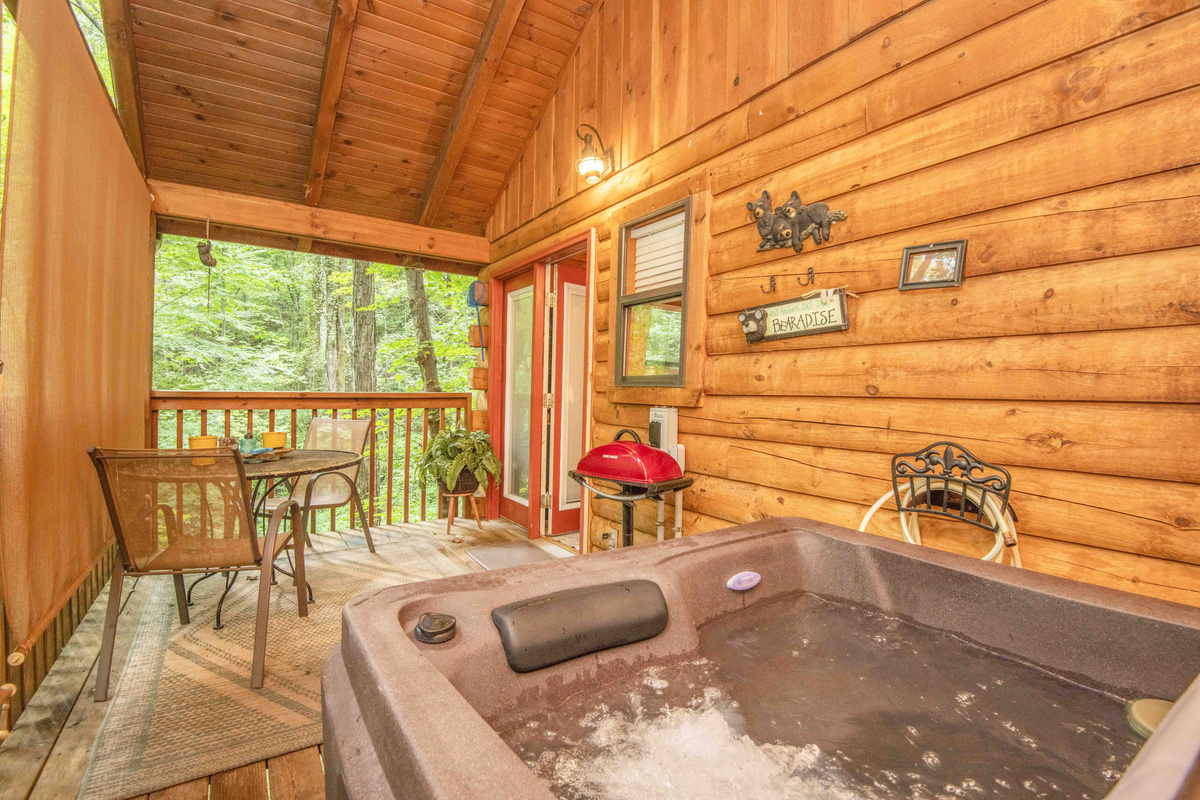 Relax in your new private hot tub