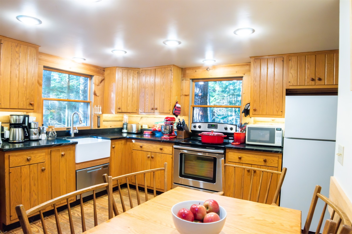Combination Kitchen/Dining Area