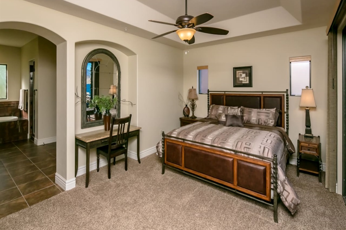 Master Bedroom King Bed