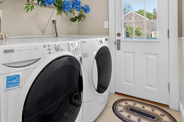 Laundry made easy, with a touch of convenience.