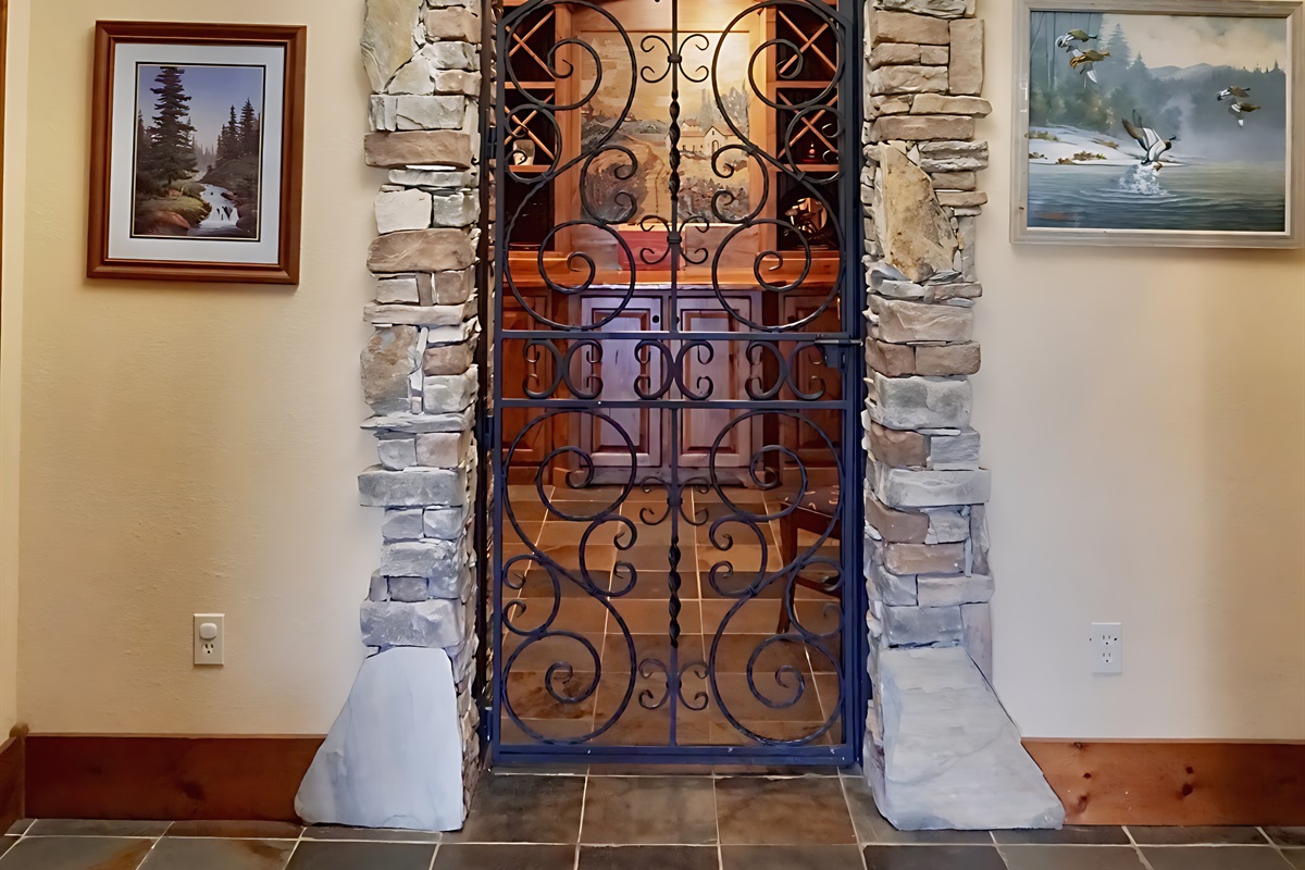 Enjoy the ambiance of our unique and stylish wine cellar.