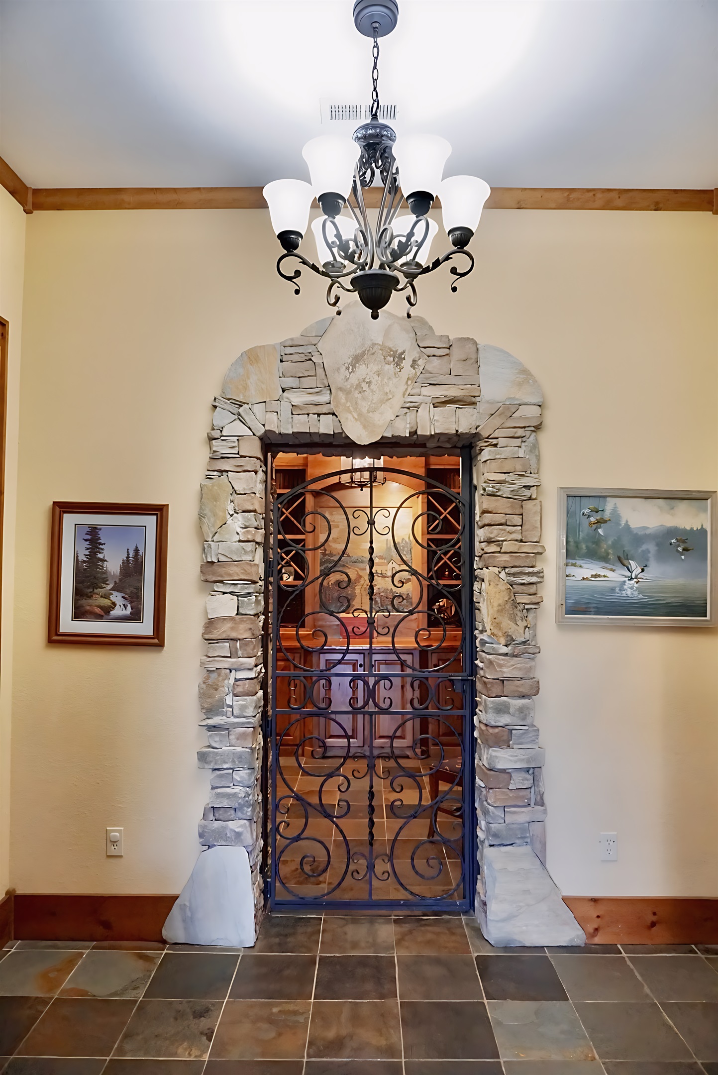 Enjoy the ambiance of our unique and stylish wine cellar.