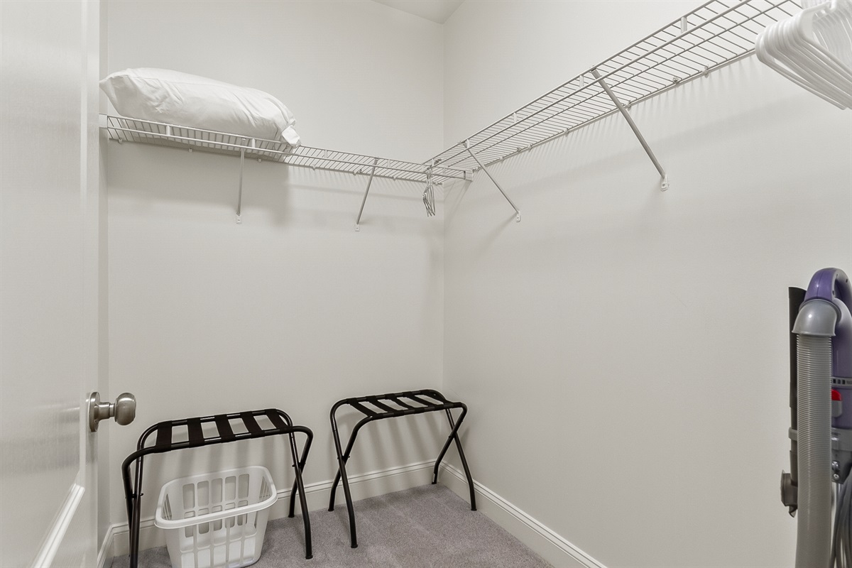 Master King Bedroom Closet