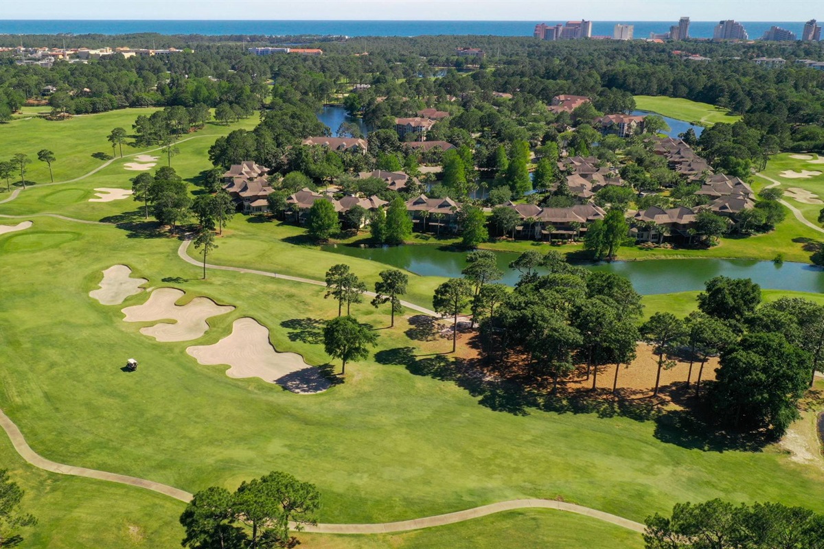 Enjoy a round of golf at any of the four championship golf courses.