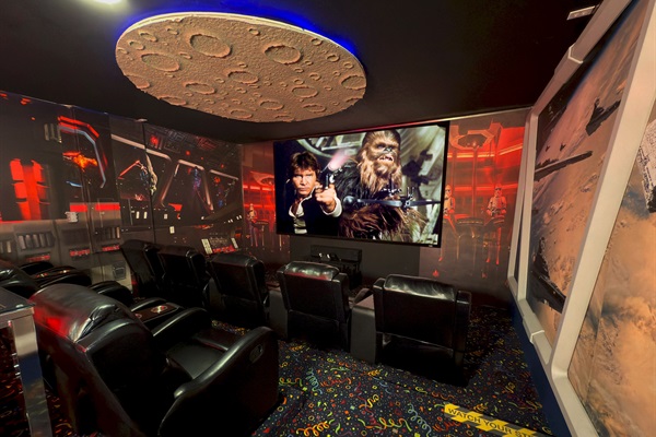 Star Wars Movie Theater-Huge Screen And Surround Sound