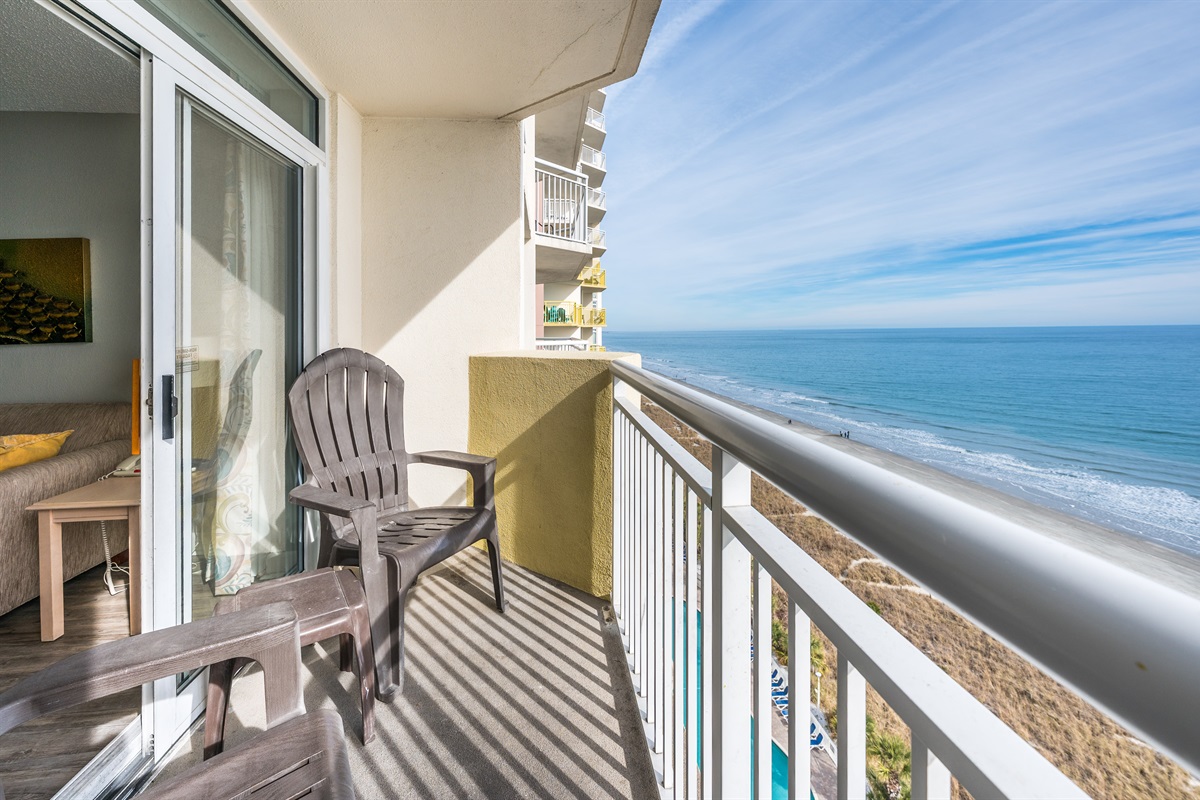 Breathtaking Views from Balcony!