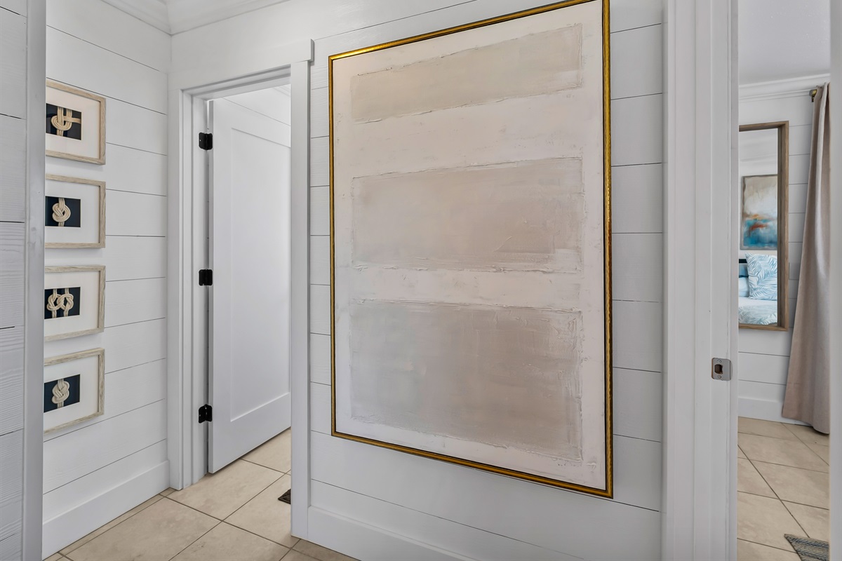 Hall Bedroom to Bathroom