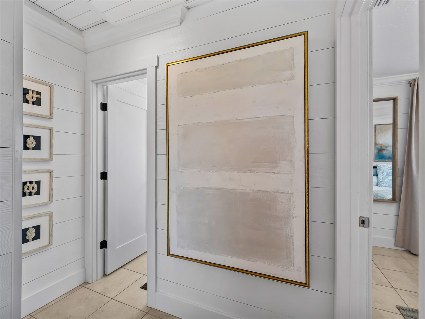 Hall Bedroom to Bathroom