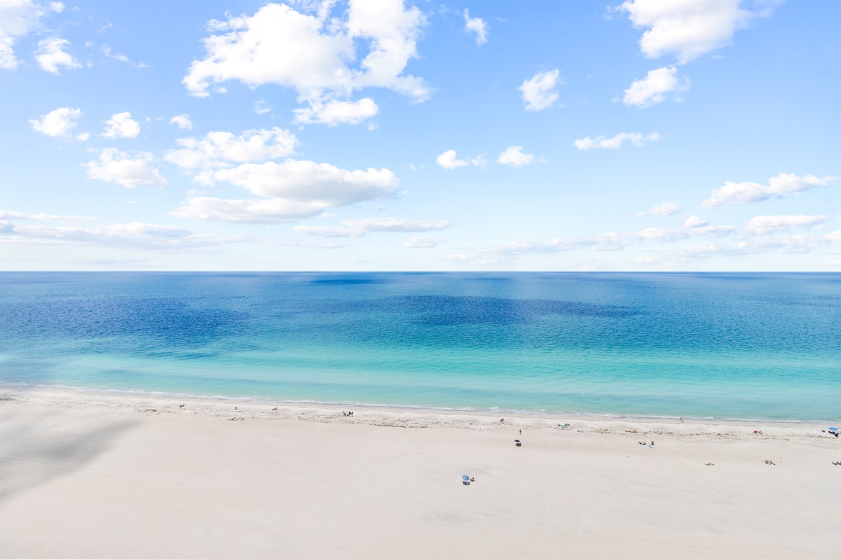 Enjoy the amazing views from the balcony of this penthouse unit!