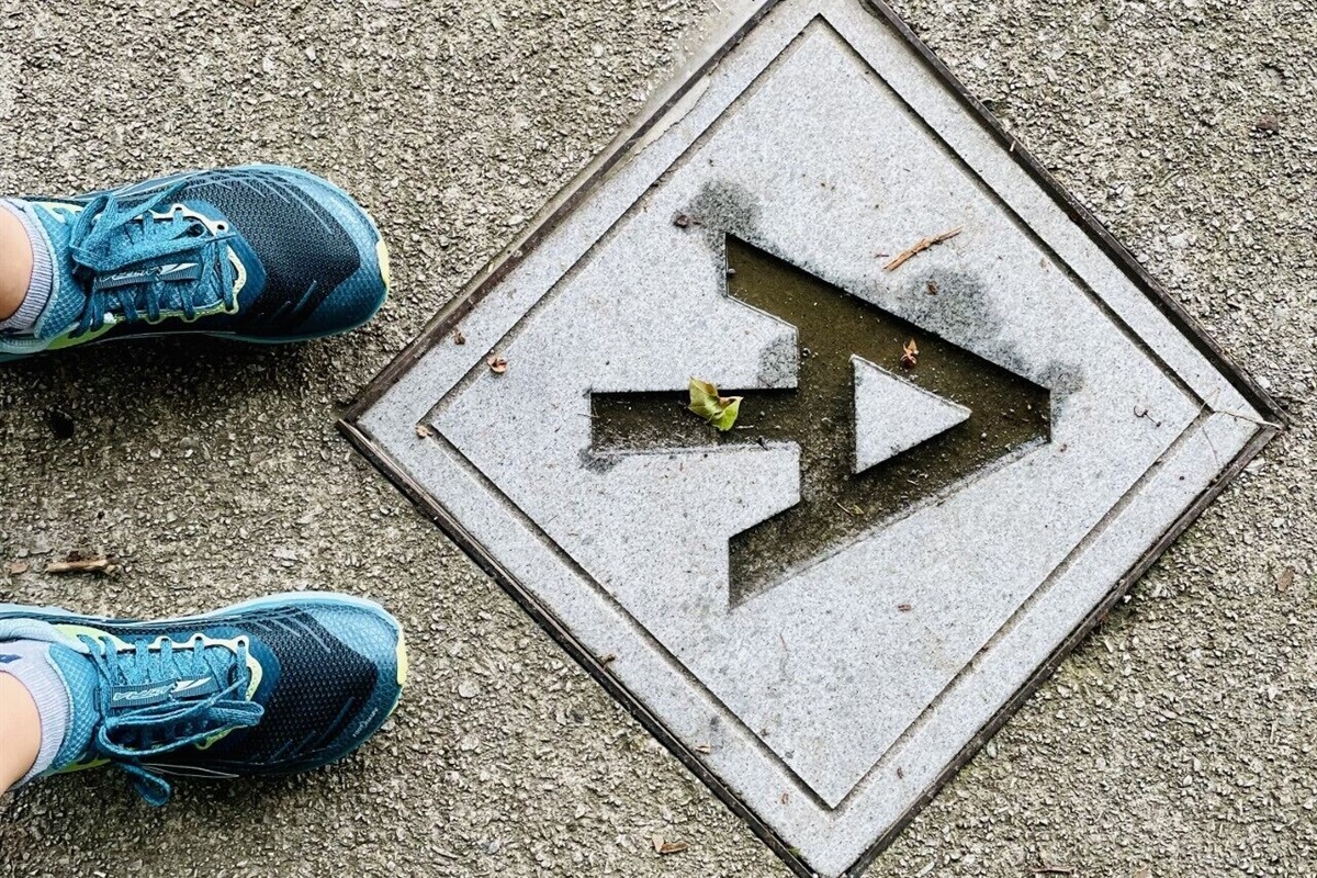 The Appalachian trail is the Sidewalk in Downtown Hot Springs!