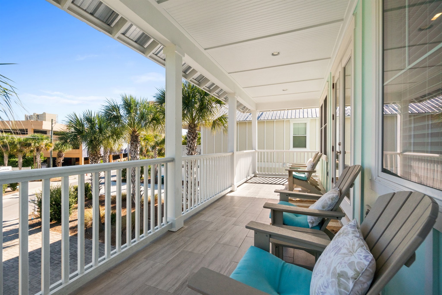 Outside Seating on Main House Balcony