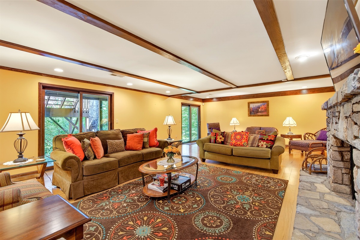 Plenty of comfortable seating