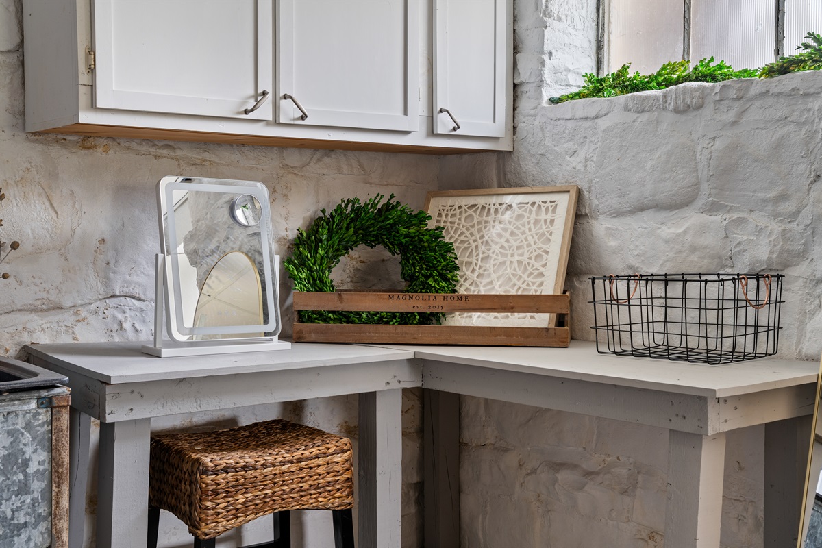 Thoughtfully designed spaces throughout