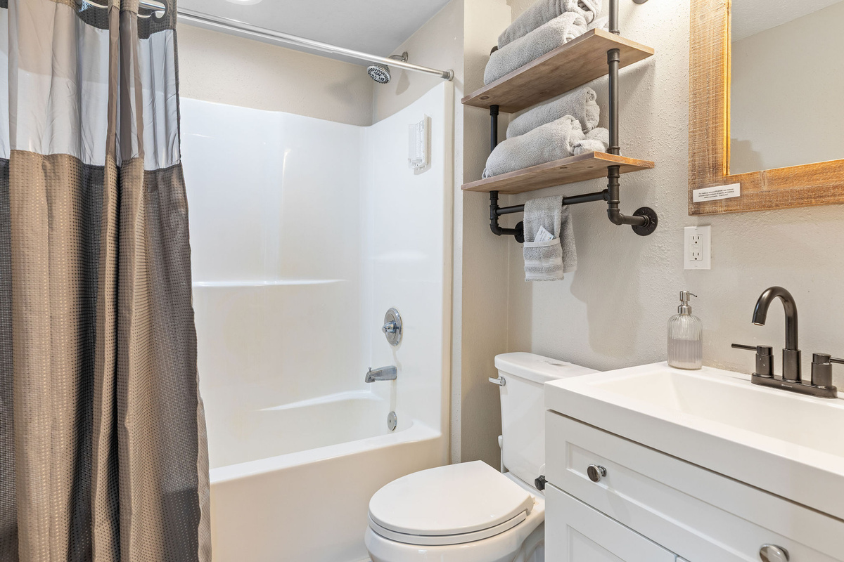 Main level bathroom