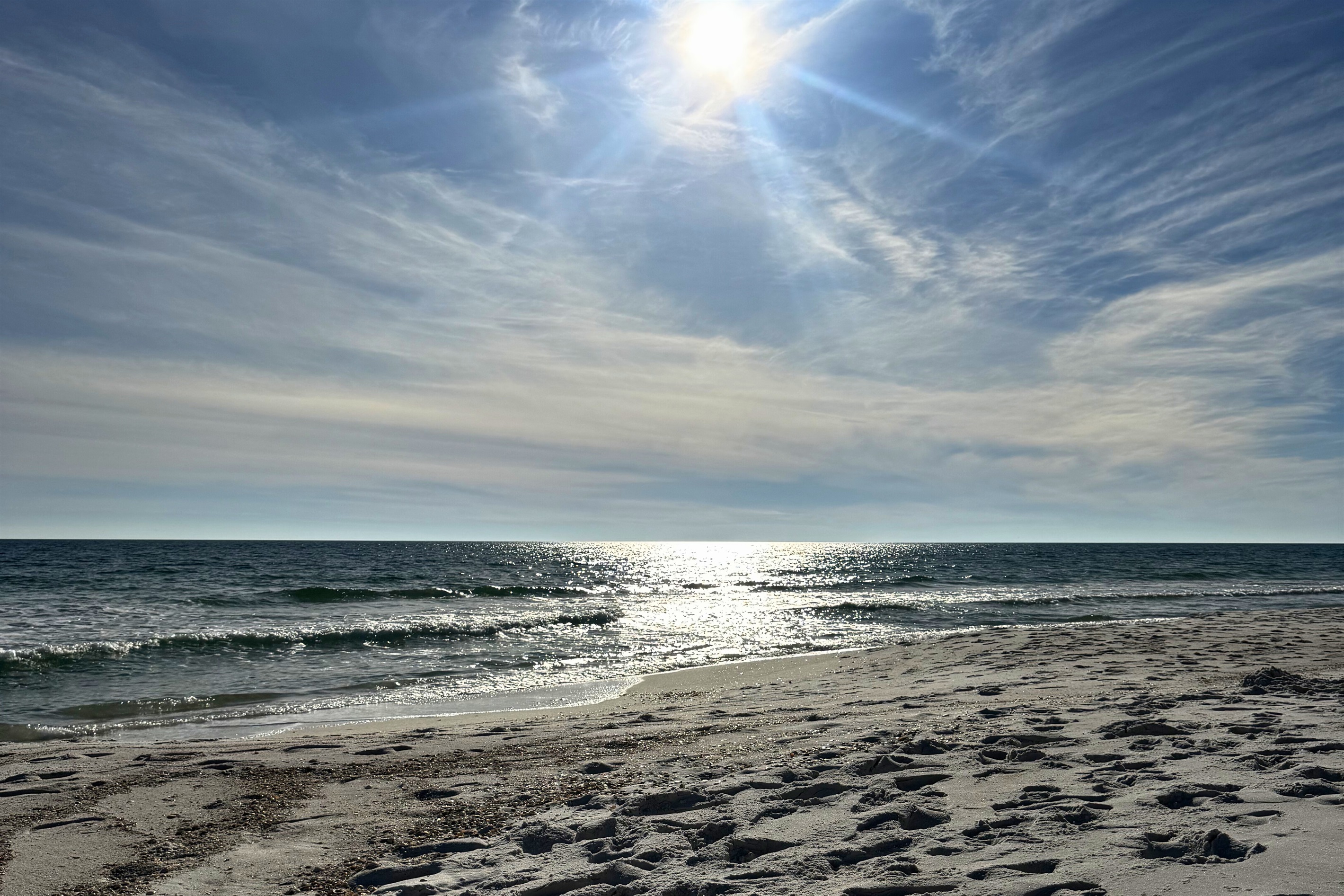 Sunset over the Gulf