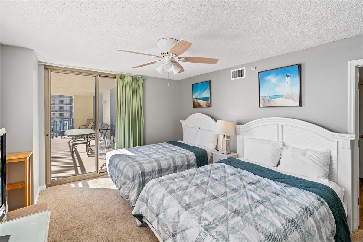 1 King and 1 Queen in 2nd Bedroom