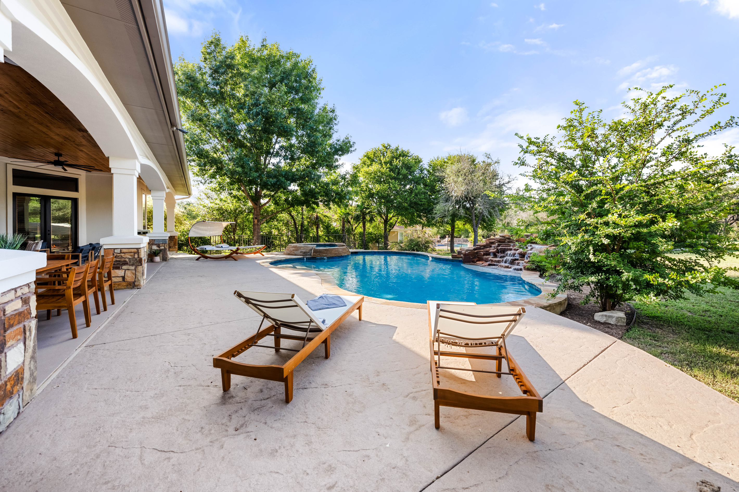Enjoy resort-style relaxation just steps from your door.