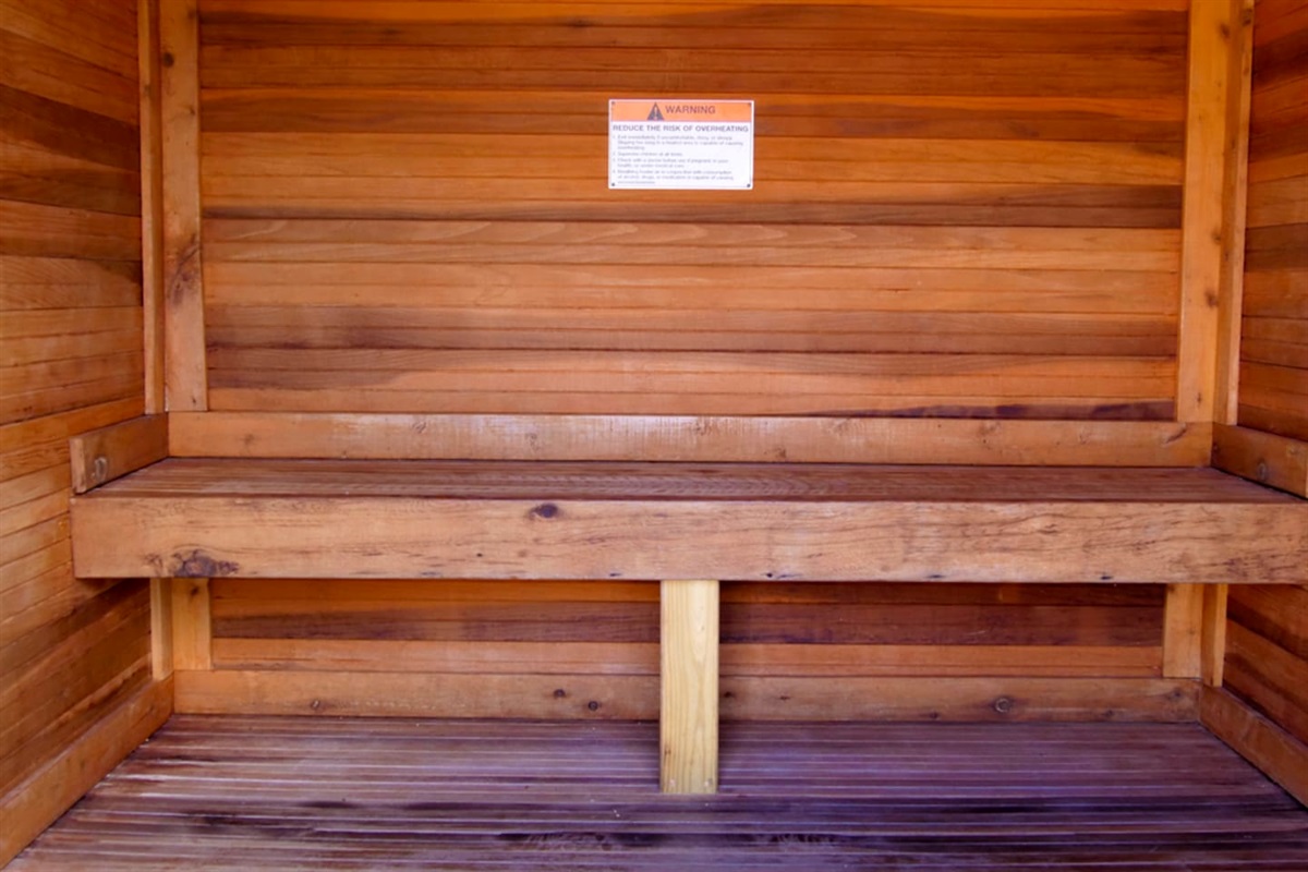 Sauna (CURRENTLY CLOSED DUE TO COVID-19)