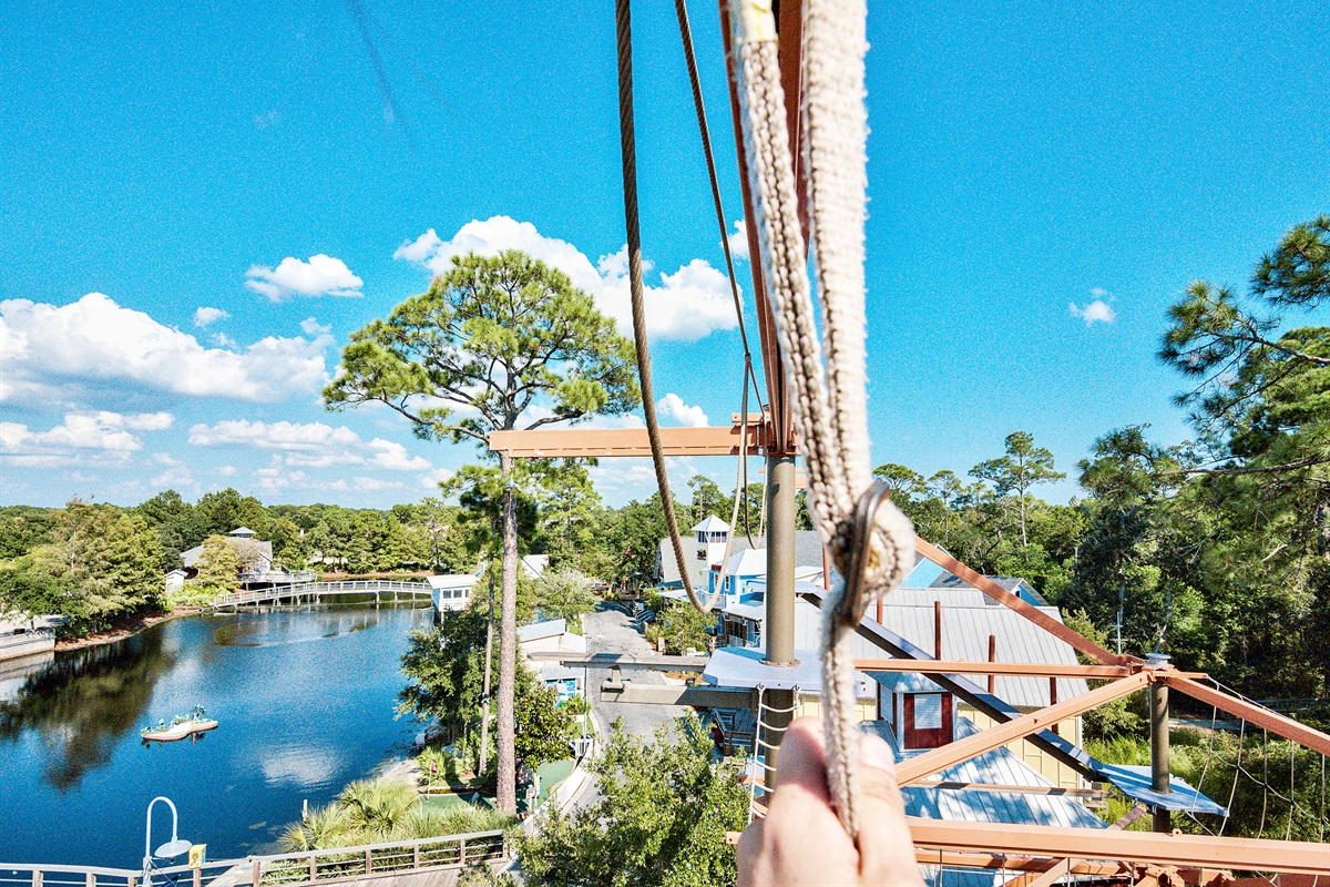 Zip Line In Baytowne