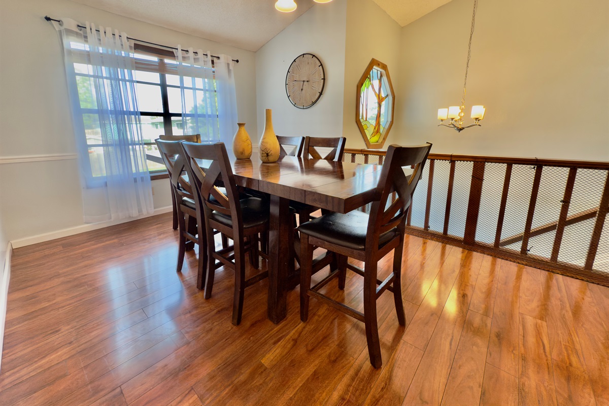 Gather, laugh, and share memorable meals in this inviting formal dining room, thoughtfully designed to bring people together.