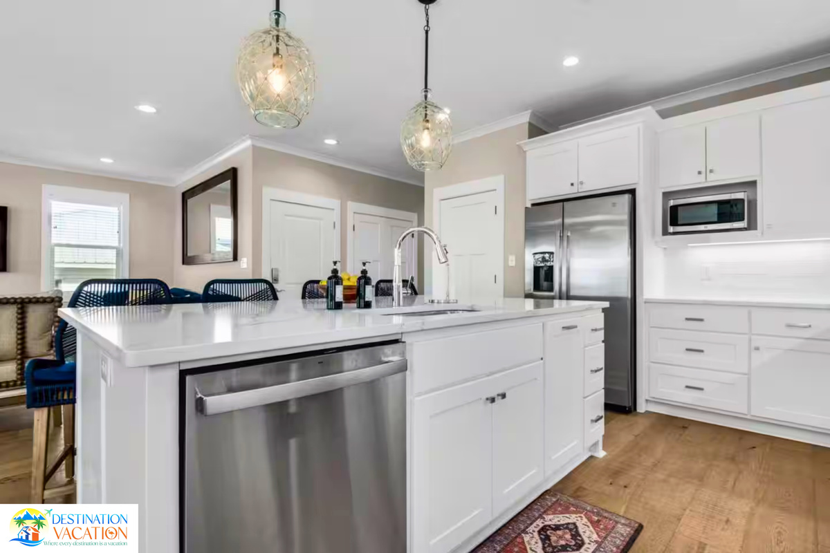 A spacious kitchen ready for memorable meals.