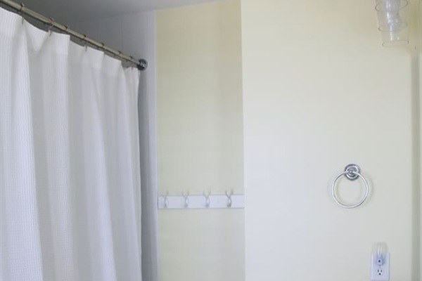 Master bathroom. Jacuzzi tub/shower combo. Double vanity. 