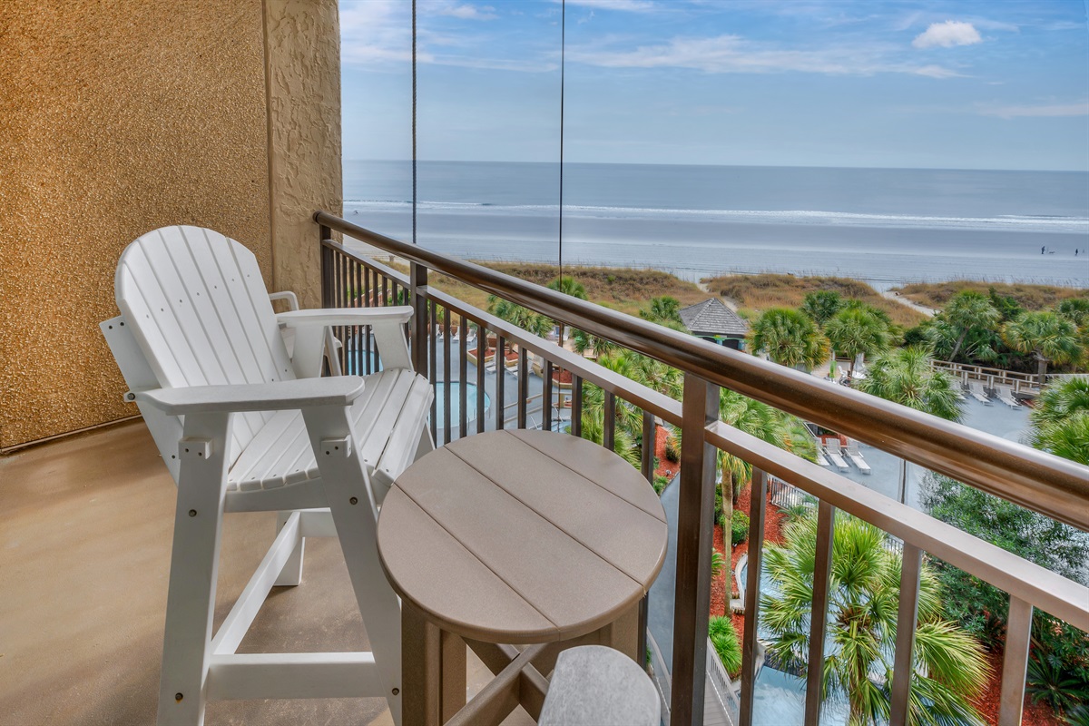 Amazing View from the Balcony!