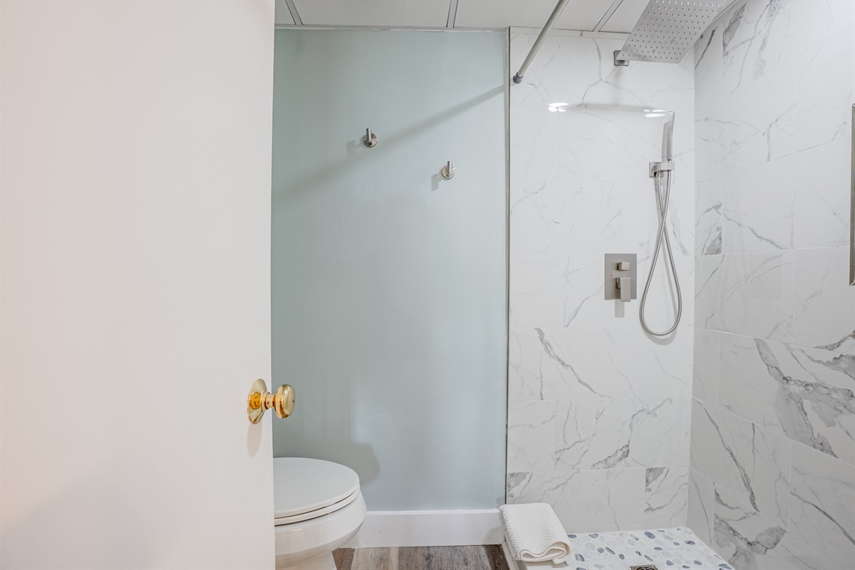 Ensuite bathroom with walk in shower