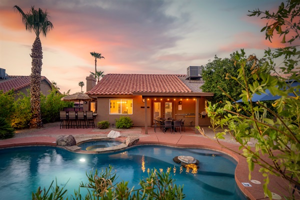 Escape to the soothing spa.
