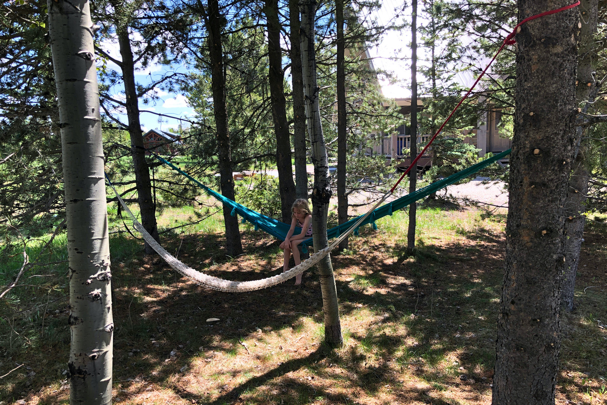 There is plenty of room on the property to relax and explore.