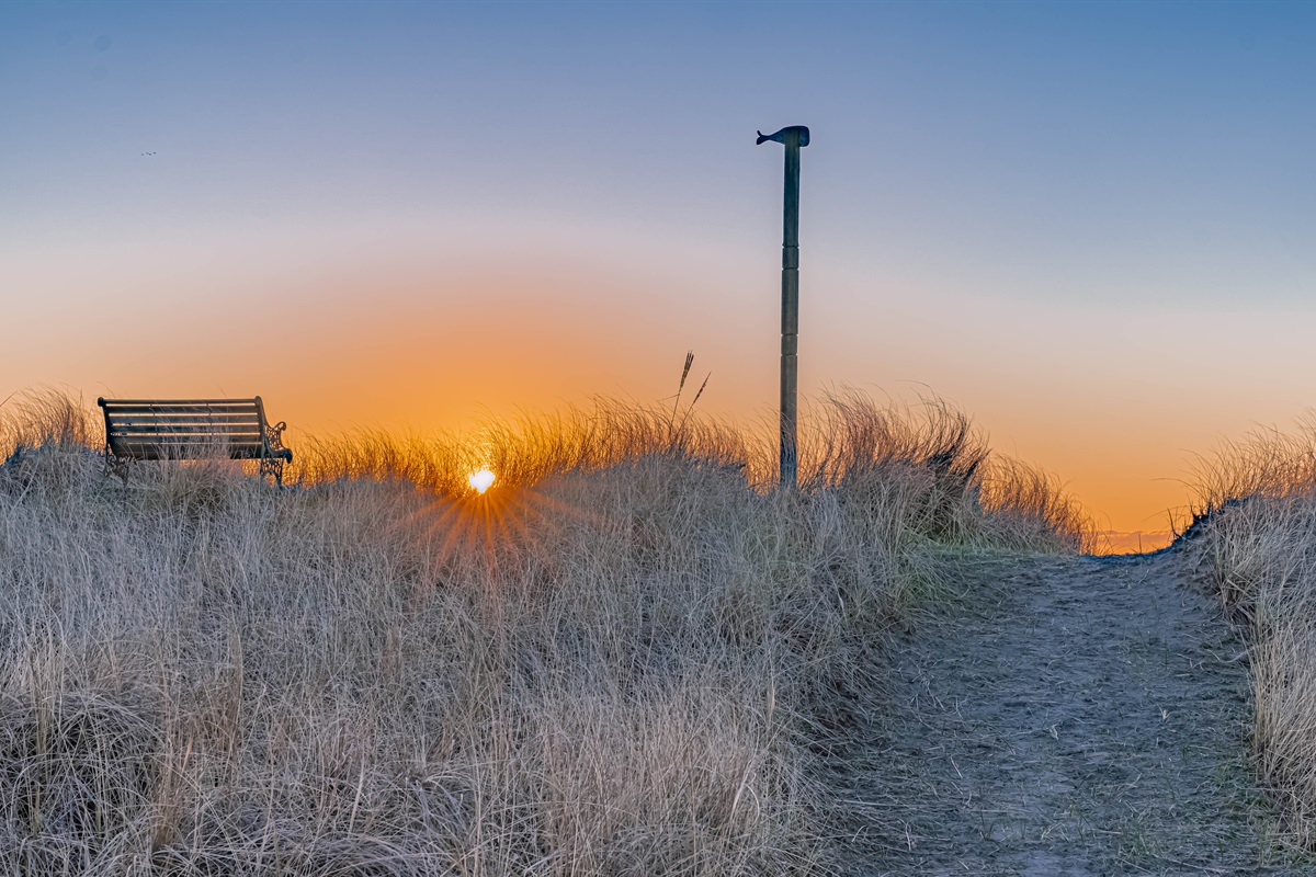 A peaceful spot to watch beautiful sunsets.