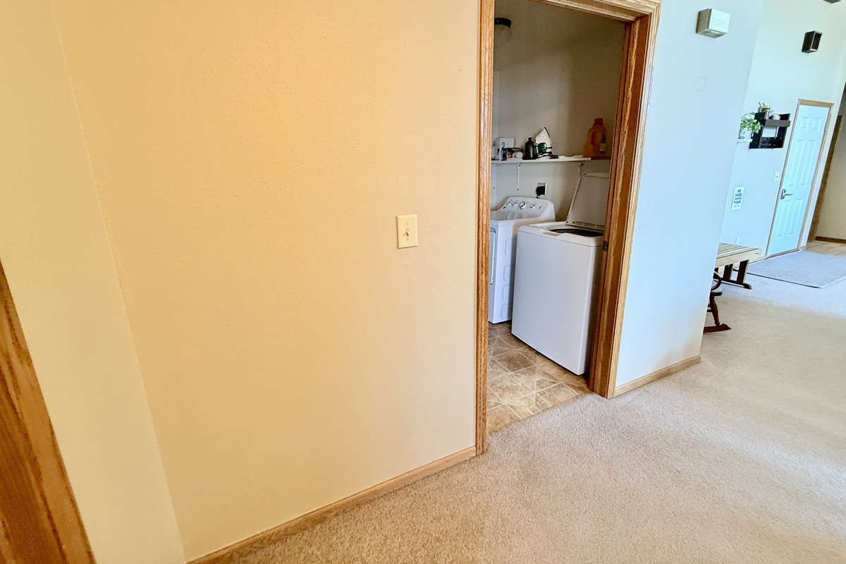 Laundry Hallway - Upper Level