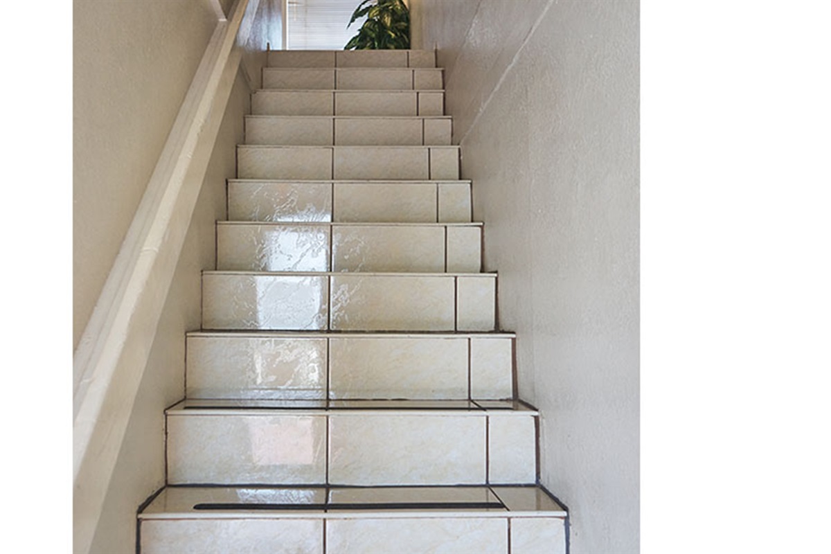 Access stairs to Primary Bedroom