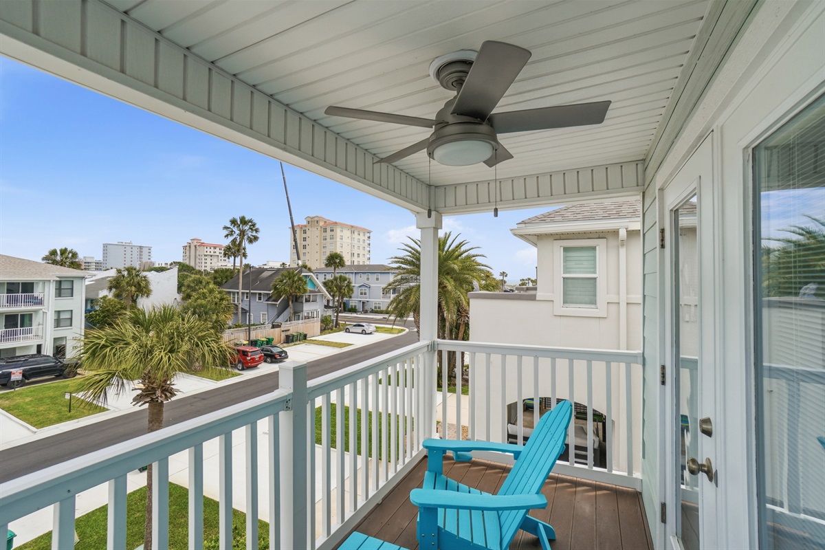 Beautiful balcony views